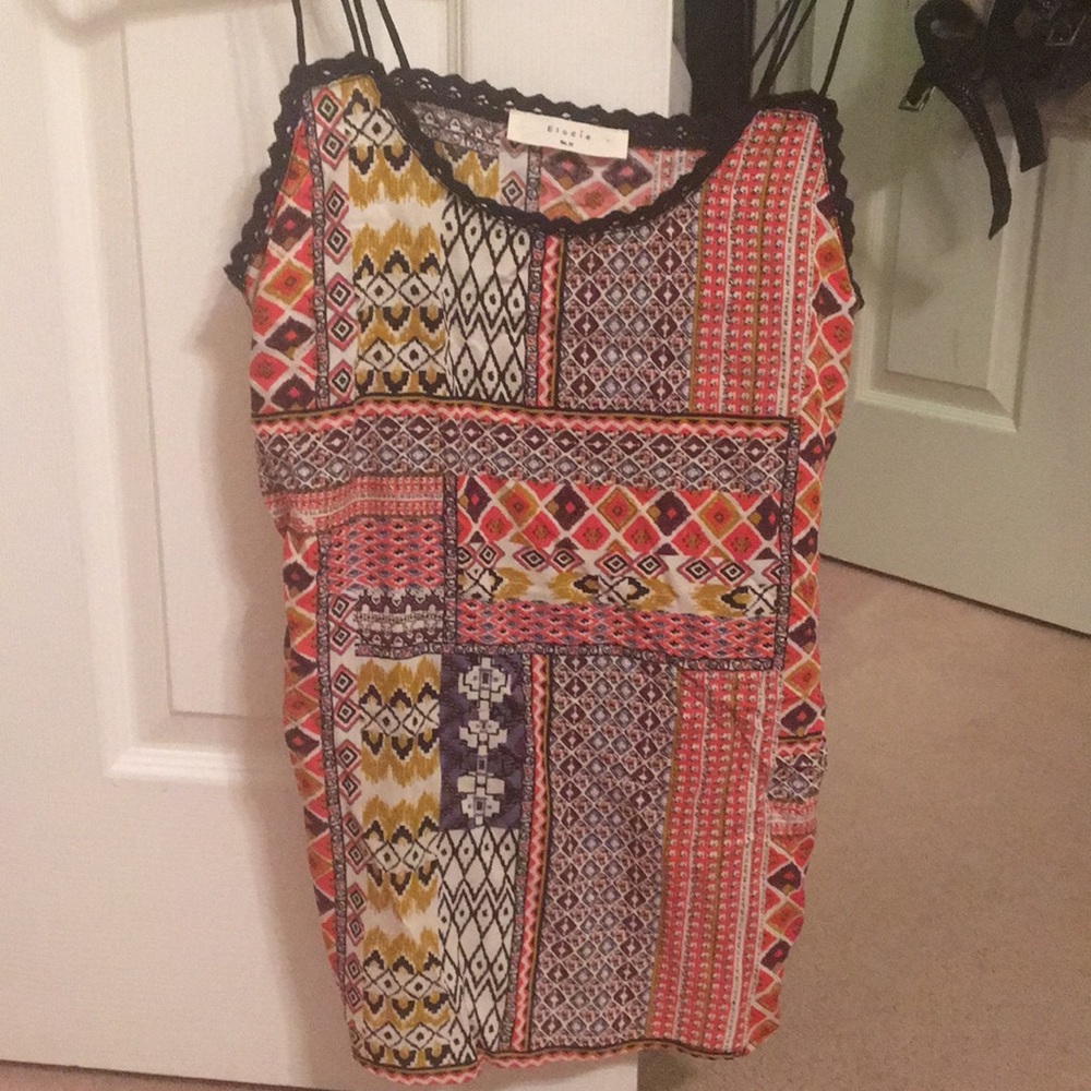 Think strap tank top
